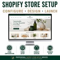 Configuration de boutique Shopify fiable, développement de site e-commerce Shopify pour web et mobile avec configuration de boutique et installation de thème LionCreate