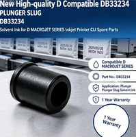 Nouvelle encre solvant de haute qualité compatible D DB33234 PLUNGER SLUG pour imprimante jet d'encre D MACROJET SERIES, pièces détachées CIJ