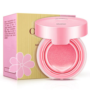 Su ordinazione Colore di Trucco Vegan Private Label Trucco di Bellezza Blush 3 Colori lunghi che indossa le guance Naturale Cuore Timbro Blush - Product Image 3