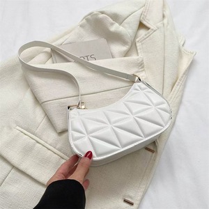 Tas belanja ketiak wanita, kantung bahu Totes kasual Retro warna polos kulit <span class=keywords><strong>Mini</strong></span> untuk perempuan - Product Image 5