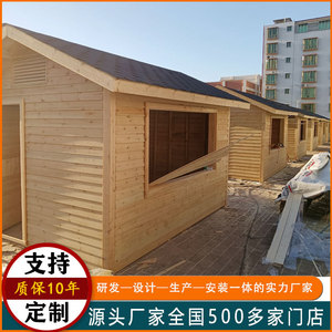 Cabane d'été en bois, bois traité thermiquement et sous pression, style traditionnel, cabane extérieure - Product Image 4