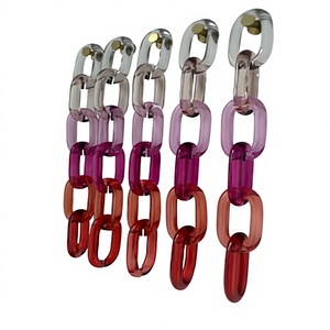 Handforge Global Impex Premium Resin Vertical Wall Decor <b>Macrame</b> Multi-piece Hanging Chain Modern Interior Decoration Christmas - Product Image 1