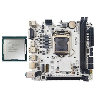 Nouvelle carte mère H310-ITX DDR3 LGA1151 Processeur I7-9700/i5-8500/7500/E3-1270V5 16 Go de mémoire RAM 240 Go de disque dur SSD Kit