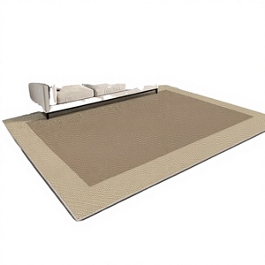 Tapis moderne à poils coupés géométriques pour salon, paillasson – Idéal pour le camping et les voyages, antidérapant et résistant aux taches - Product Image 2