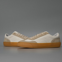 Nouvelles chaussures de skate rétro en cuir de vachette véritable respirant, polyvalentes, antidérapantes, sportives, décontractées, faites à la main
