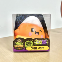 Jouet anti-stress à presser d'Halloween adorable en gros, assortiment de citrouilles, fantômes et monstres mignons, jouet souple pour la décompression, idéal pour la décoration de la maison et du bureau
