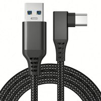 Câble VR 3M 5M 6M USB 3.2 Gen 2 Type C pour transfert de données et charge, compatible Steam pour accessoires VR Oculus Quest 2