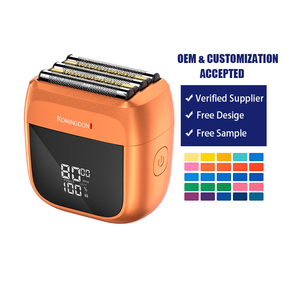 Mini rasoirs électriques pour hommes avec écran LED, 5 lames flottantes, étanche, rasage humide/sec, visage/barbe, corps, camping-car, hôtel - Product Image 1