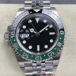Reloj Mecánico de Buceo de Lujo de la Mejor Calidad, Resistente al Agua, 40 mm, VS Factory V3, Acero 904L, Movimiento ETA 3285, 126720 Sprite GMT - Product Image 1