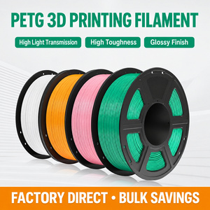 เส้นพลาสติก PETG ขนาด 1.75 มม. น้ำหนัก 1 กก. สำหรับเครื่องพิมพ์สามมิติ Bambu ความเร็วสูง หลายสี พื้นผิวเรียบ ใช้งานได้ดี ม้วนเก็บสะดวก - Product Image 6