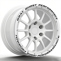 Lux Rep 17X95 17 pouces 6X135 jantes tout-terrain forgées larges bleu vif pour Ford Raptor F150 Rico Cosmic