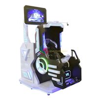Simulador de Vuelo VR de 360 Grados con Rotación para un Jugador, Montaña Rusa de Péndulo Grande 720, Máquina de Silla 9D, Realidad Virtual Interior
