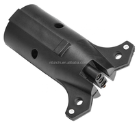 Anhänger-Adapter 7-Wege bis 4-Stick amerikanischer Stil Anhänger-Lichtsteckverbinder 7Stick zu 4Stick Flache Klinge RV Stecker flaches spiralförmiges Verkabelungsschlitz