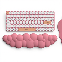Repose-poignet ergonomique pour souris, coussin en mousse à mémoire de forme, doux, à rebond lent, anti-fatigue pour le bureau, les jeux, la maison