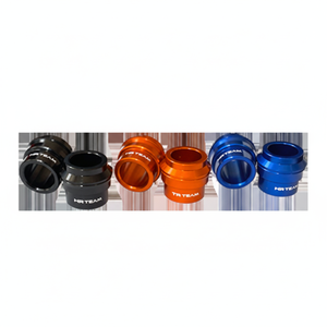 Per KTM EXC-F 530 08-11 distanziali ruota posteriore blu 20mm e 15mm in lega/alluminio con finitura cromata - Product Image 1