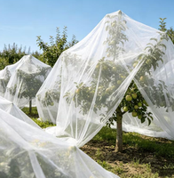 Filet de protection pour serre tunnel de jardin, barrière antiparasitaire à mailles fines pour légumes-feuilles, couverture de rangs agricole, écran de protection pour plantes