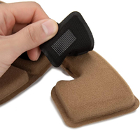 Kit de coussinets tactiques pour casques à profil haut et à profil moyen, coussinets en mousse à mémoire de forme pour la chasse, pour produits de casque