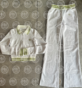 2025 nuovi arrivi Polo da donna personalizzata in due pezzi da Tennis a manica lunga mezza cerniera <span class=keywords><strong>pantaloni</strong></span> <span class=keywords><strong>corti</strong></span> Skinny Fit - Product Image 6