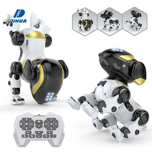 Jouet pour chien interactif intelligent RC 2.4G avec té<span class=keywords><strong>l</strong></span>écommande, lumière, <span class=keywords><strong>musique</strong></span>, commande vocale, jouet animal à multiples actions pour enfants - Product Image 1