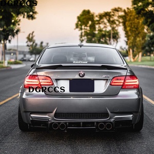 Aileron arrière en fibre de carbone style M3 M4 pour BMW Série 3 E92 Coupé et E92 M3 2005-2013 - Product Image 3