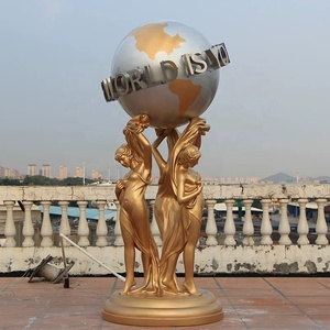 Metal el mundo es tuyo estatua recuerdos personalizados Scarface tamaño completo bronce tamaño real el mundo es tuyo estatua con luces - Product Image 5