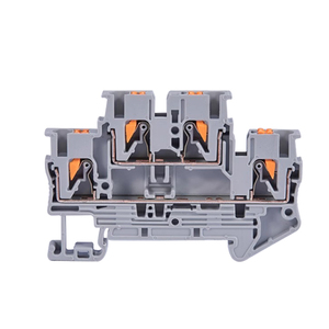 Top Quality NO.1 Push in <strong>Terminal</strong> Wire Connector Push in Spring Quick Wiring Din Rail <strong>Terminal</strong> <strong>Block</strong> - Product Image 2
