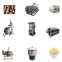 DZJX Meilleur Prix Machine Complète de Traitement du Garri pour Machine Commerciale de Transformation du Manioc Gari