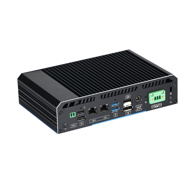Embedded Industrial PC Core I3 I5 I7 8130U Dual-Core 2*LAN HD DP 8+128/256/512GB SSD Win10/11 Linux Industrial Control Computer