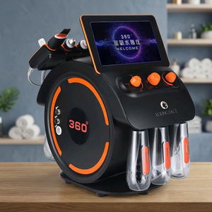 Petit appareil de beauté professionnel à écran tactile étanche pour analyse de la peau et nettoyage facial à bulles d'oxygène, usage commercial - Product Image 1