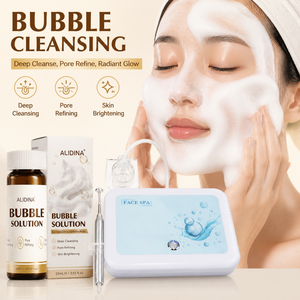 Solution de bulles liquides blanches, solution de petites bulles, soin de la peau, sérum nourrissant pour le visage, solution de peeling aquatique, solution pour appareil facial - Product Image 6