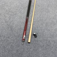 Queue de billard BLUE CARDAMOM 58 pouces, fût en érable renforcé de carbone EP, embout en ébène, faible déviation, pointe de 12,5 mm, queue de billard professionnelle