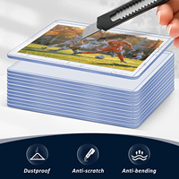 Protège-cartes rigides Ultra Clear 75PT 3 x 4 pour cartes de baseball, sportives et TCG – Toploader standard