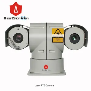 Long Range 8.0mp 22x Optical Zoom 1.5KM Day Vision 500m Laser Light Night Vision 4k Bi-spectrum Dual Sensor IP PTZ Camera