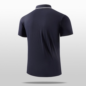 เสื้อโปโลคอปกทรงเข้ารูป ไซส์พลัส แฟชั่น ปักโลโก้ตามสั่ง ลายทางแนวตั้ง คอปกแบบตกปลา - Product Image 2