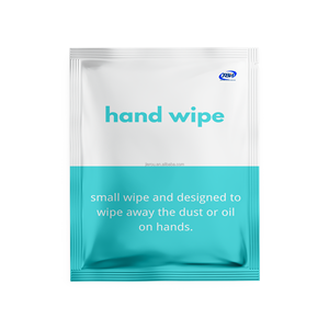 Lingettes à <span class=keywords><strong>main</strong></span> enveloppées individuellement, avec logo, 50 pièces - Product Image 1