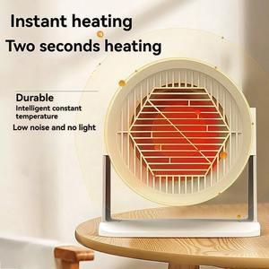 Chauffage électrique portable pour la maison et le bureau, idéal pour les tentes et les bureaux, chauffage efficace pour la maison et le bureau, ventilateur chauffant compact - Product Image 5