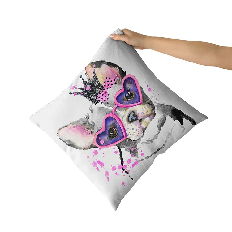 Hot Sale Lovely Doge Throw Pillow Case Cushion Cover