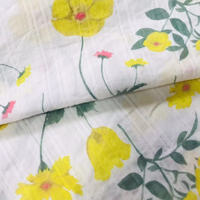 Tissu en coton peigné tissé imprimé sur mesure, style Dobby, écologique, pour chemisiers, jupes, robes de filles, avec fonction thermocollante, pour sacs de costume