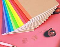 Offre Spéciale A5 cahier Kraft couverture souple imprimé Journal d'exercices avec lignes lignées journal intime personnalisé livre papier matériel