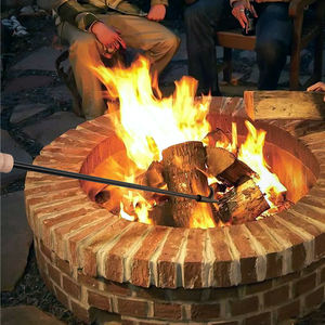 Moderno Porta Legna in Acciaio con Supporto <span class=keywords><strong>per</strong></span> Tronchi <span class=keywords><strong>per</strong></span> Uso Interno e Campeggio - Product Image 5