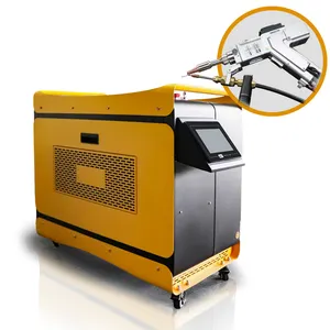 Machine de soudage laser portable pour métal 3in1 Machine de nettoyage laser à impulsions 1000w 1500w 2000w nettoyeur laser pour revêtement de colorant à l'huile