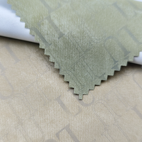 Tissu de veste coupe-vent imprimé tricoté enduit de PU de haute qualité, anti-moisissure, résistant à l'abrasion, pour vêtements et robes