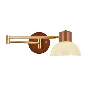 Duplex Apartment Atmosphere <b>Wall</b> Lamp American Classic Bathroom Led Italian High-quality Wrought Iron Magic Bean Modern High CRI - Product Image 2