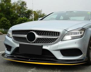 NEW Front Bumper Lip PP Splitter Body Kit Car Parts For <span class=keywords><strong>Mercedes</strong></span> Benz <span class=keywords><strong>CLS</strong></span> <span class=keywords><strong>63</strong></span> <span class=keywords><strong>AMG</strong></span> 2017 Cls550 W257 2016-2019 350 Tuning Accessory - Product Image 1