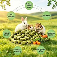 Bâtonnets de fruits et légumes riches en fibres pour les molaires |   Friandises et nourriture pour lapin, cochon d'Inde, chinchilla |   Personnalisable