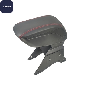 กล่องเก็บของคอนโซลกลางรถยนต์ CARFU AC-479 รุ่นหรูหรา ดีไซน์ทันสมัย ผลิตจากวัสดุ ABS และหนัง PVC - Product Image 1