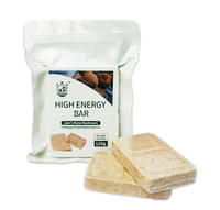 Barres de biscuits compressés à haute énergie sans sucre à saveur de champignon de singe Kit de rations de survie Catégorie Riz instantané