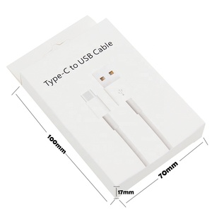 <span class=keywords><strong>Caja</strong></span> <span class=keywords><strong>de</strong></span> Cartón Blanca para Embalaje <span class=keywords><strong>de</strong></span> Cable <span class=keywords><strong>de</strong></span> Datos y Carga Rápida Tipo C, 8 Pines y Micro, <span class=keywords><strong>Caja</strong></span> <span class=keywords><strong>de</strong></span> Venta al por Menor <span class=keywords><strong>con</strong></span> Orificio para Colgar para Móvil - Product Image 6
