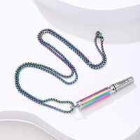 Collier de Résistance Respiratoire avec Filtre en Coton Intégré pour Yoga, Méditation, Aromathérapie, Soulagement du Stress et Pleine Conscience