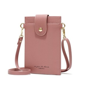 Bolso Mini para Teléfono Forever Young de 7 Pulgadas, Bandolera, Portátil, para Uso Diario, Colores Macaron, con Estampado de Letras y Cierre - Product Image 2